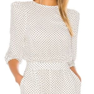 Balloon Sleeve Romper